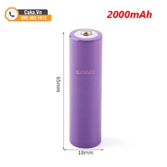 Pin Sạc 18650 2000mAh 3.7V Lithium-ion