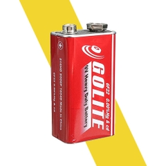 Pin 9V vuông Carbon 6F22 Goltoe