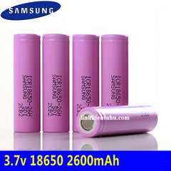 Cell pin Samsung 18650 2600mAh 3.7V