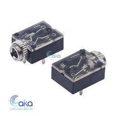Jack Audio 3.5mm Stereo 3 Pin Gắn PCB/Panel Có Đai Ốc PJ-324M