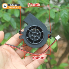 Quạt ly tâm không chổi than Turbo 12V 5015 2.88W