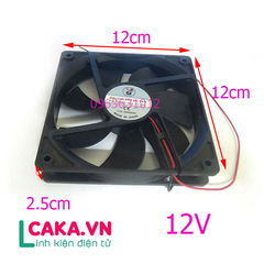 Quạt tản nhiệt 12V 120x120x25mm