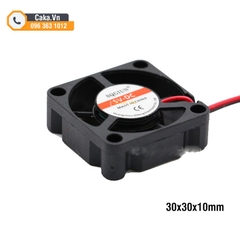 Quạt Tản Nhiệt 30x30x10mm DC 5V Siêu Êm, Dùng Cho Máy In 3D