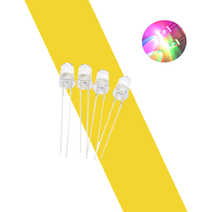 Đèn led 7 màu 2 chân nhấp nháy 5mm