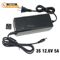 Sạc 3S 12.6V 5A Dùng Cho Pin Li-ion 3.7V Có Quạt Làm Mát