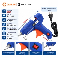 Súng Bắn Keo Nến 60W Có Chân Đỡ