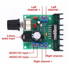 Mạch khuếch đại âm thanh TDA7297 – 2 kênh stereo 15W
