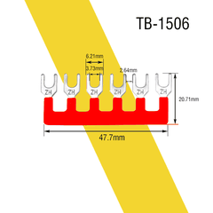 Thanh jump nối tắt cầu đấu domino 15A 25A 3P 4P 6P 12P chuyên dụng