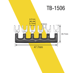 Thanh jump nối tắt cầu đấu domino 15A 25A 3P 4P 6P 12P chuyên dụng