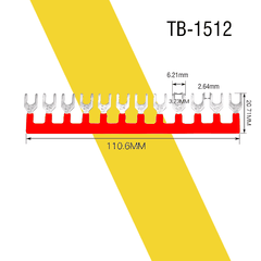Thanh jump nối tắt cầu đấu domino 15A 25A 3P 4P 6P 12P chuyên dụng