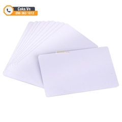 Thẻ Nhựa RFID IC Card 13.56MHz Mifare S50 In Trắng