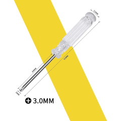 Tô vít bake tua vít dẹp 2 cạnh 3mm dài 95mm