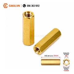 Trụ Đồng M3 Cái Cái Dài 20mm