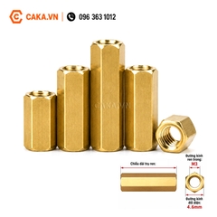 Trụ Đồng M3 Cái Cái Hai Đầu Ren Trong