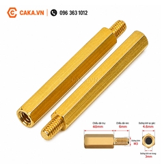 Trụ Đồng M3 Đực Cái 40mm