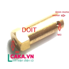Khớp nối lục giác trục động cơ 4x30mm