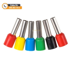 VE2508 Đầu Cos Pin Rỗng Cách Điện - Cosse Kim Đồng Cho Dây Điện 2.5mm²
