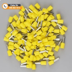 VE2508 Đầu Cos Pin Rỗng Cách Điện - Cosse Kim Đồng Cho Dây Điện 2.5mm²