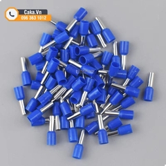 VE2508 Đầu Cos Pin Rỗng Cách Điện - Cosse Kim Đồng Cho Dây Điện 2.5mm²
