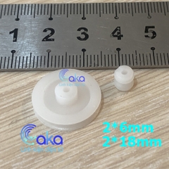 Bộ bánh xe ròng rọc nhựa DIY