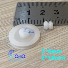 Bộ bánh xe ròng rọc nhựa DIY