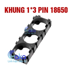 Khung ghép đế pin 18650 (1x3)