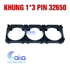 Khung ghép đế pin 32650 (1x3)