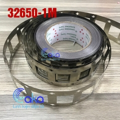 Kẽm hàn đôi cell Pin 32650 0.12 (1 mét)