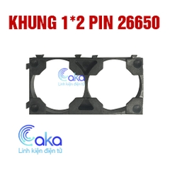Khung ghép đế pin 26650
