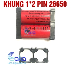 Khung ghép đế pin 26650