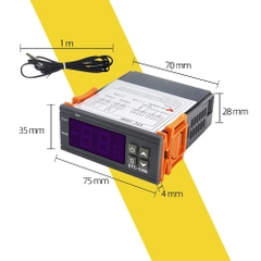 Bộ điều khiển nhiệt độ đóng ngắt relay STC-1000