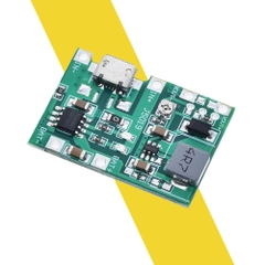 Mạch sạc pin Lithium 18650 tích hợp tăng áp