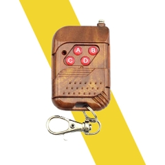 Remote RF 433mhz 4 Kênh Vỏ Gỗ