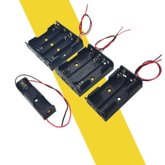 Hộp đế pin tiểu AA 1/2/3/4 pin không nắp