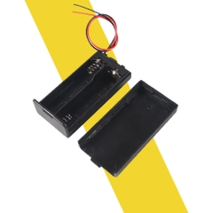 Hộp Pin AA 1.5V có nắp và công tắc