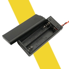 Hộp Đế Pin AAA 1/2/3/4 Pin Có nắp và công tắc on/off