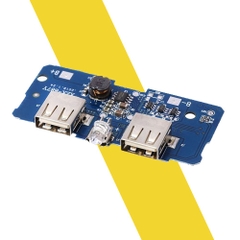 Mạch sạc dự phòng 2A 2 cổng USB