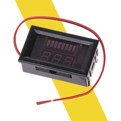 Đồng Hồ Hiển Thị Điện Áp Dung Lượng Pin 12V–60V LED