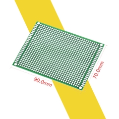Mạch PCB đục lỗ 7x9cm loại tốt màu xanh 2 mặt