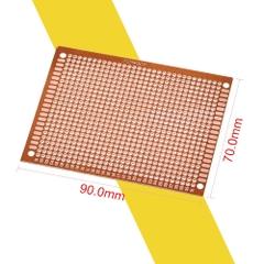 Mạch PCB Đục Lỗ Loại Nâu – Board Hàn Linh Kiện Thủ Công
