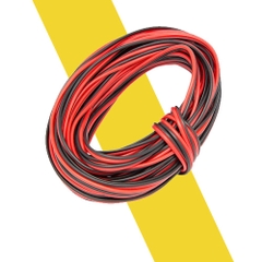 Dây điện đôi đỏ đen 26AWG R/B