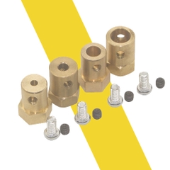 Khớp nối trục động cơ lục giác bánh xe V2 dài 18mm