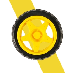 Bánh Xe Vàng TT Motor Plastic Wheel 65mm