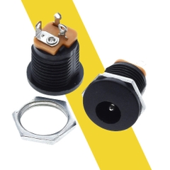 Jack Nguồn DC-022 5.5x2.1mm có ren ốc
