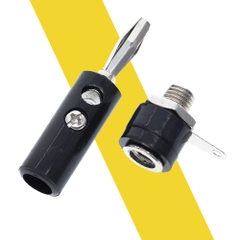 Jack cắm bắp chuối 4mm – Đầu nối điện chắc chắn