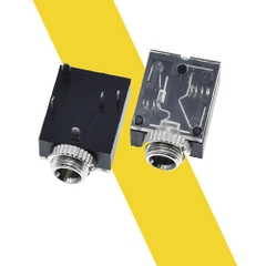Jack Audio cái PJ-324M 3.5mm khóa ốc