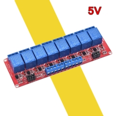 Module Relay 8 Kênh 5V/12V Kích Hight/Low