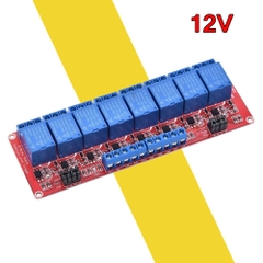 Module Relay 8 Kênh 5V/12V Kích Hight/Low
