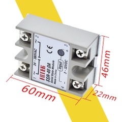 Solid State Relay SSR-40DA 40A Fotek DC
