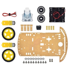 Bộ khung xe robot 3 bánh